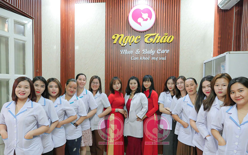 Đội ngũ chuyên viên, y tá, điều dưỡng, hộ sinh công ty tnhh ngọc thảo mom baby care