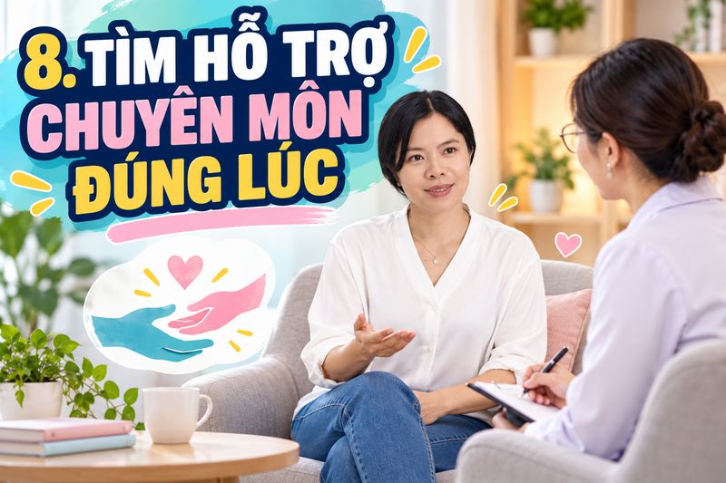 tìm hỗ trợ chuyên môn đúng lúc
