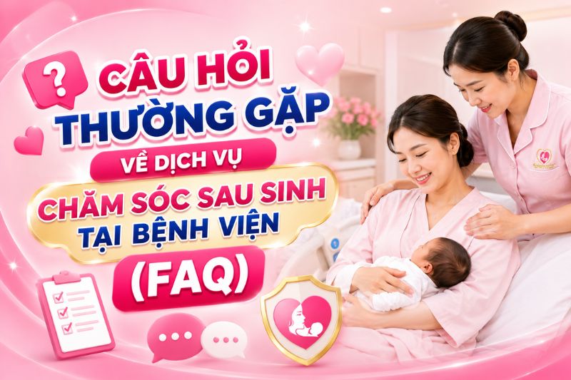 câu hỏi thường gặp về chăm sóc mẹ và bé tại bệnh viện