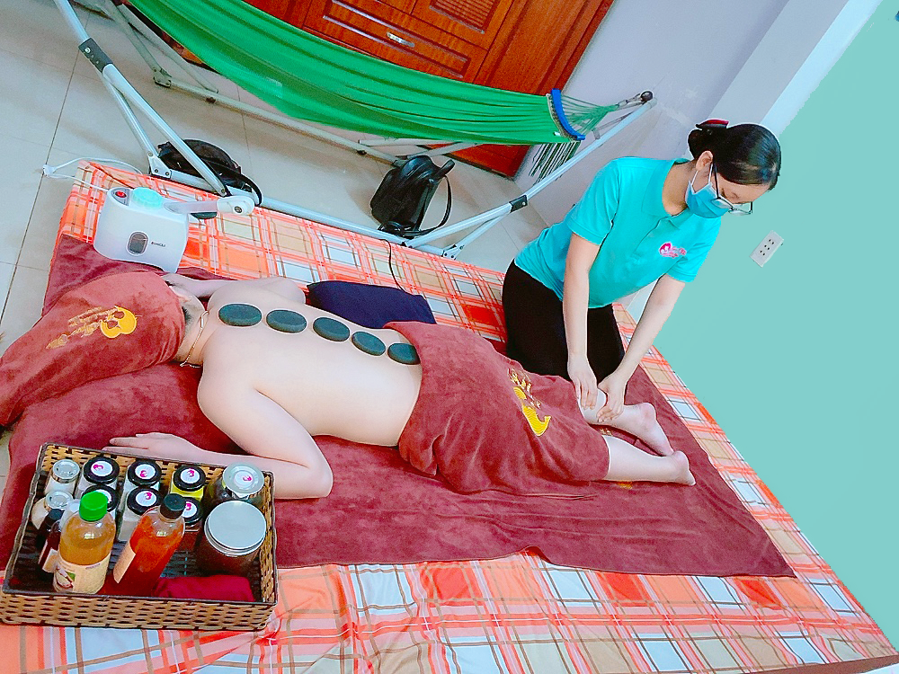 Massage chân