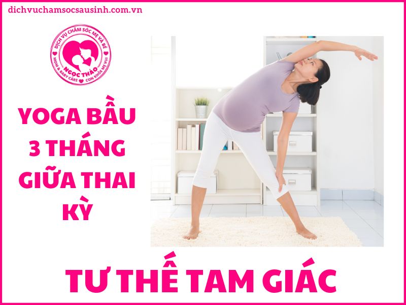 yoga bầu 3 tháng giữa thai kỳ