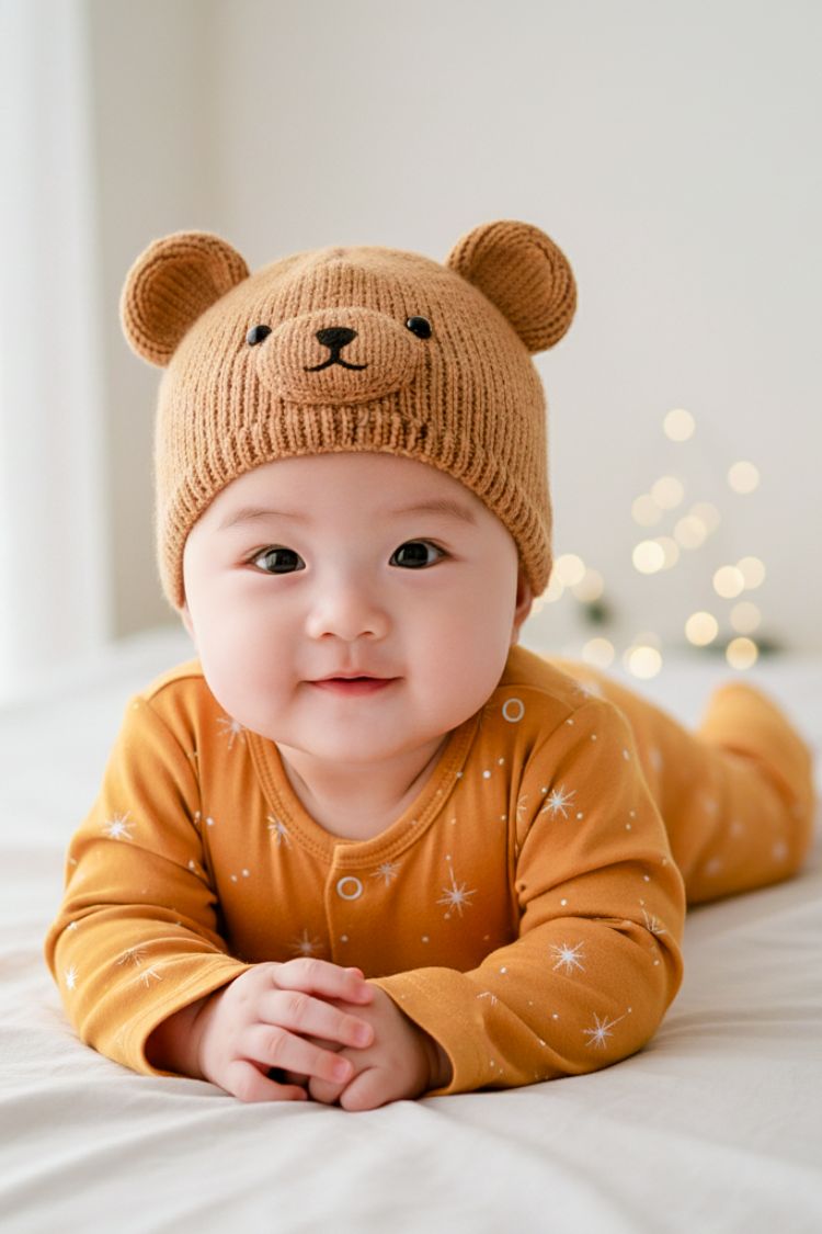 Ánh mắt trong veo nụ cười giòn tan