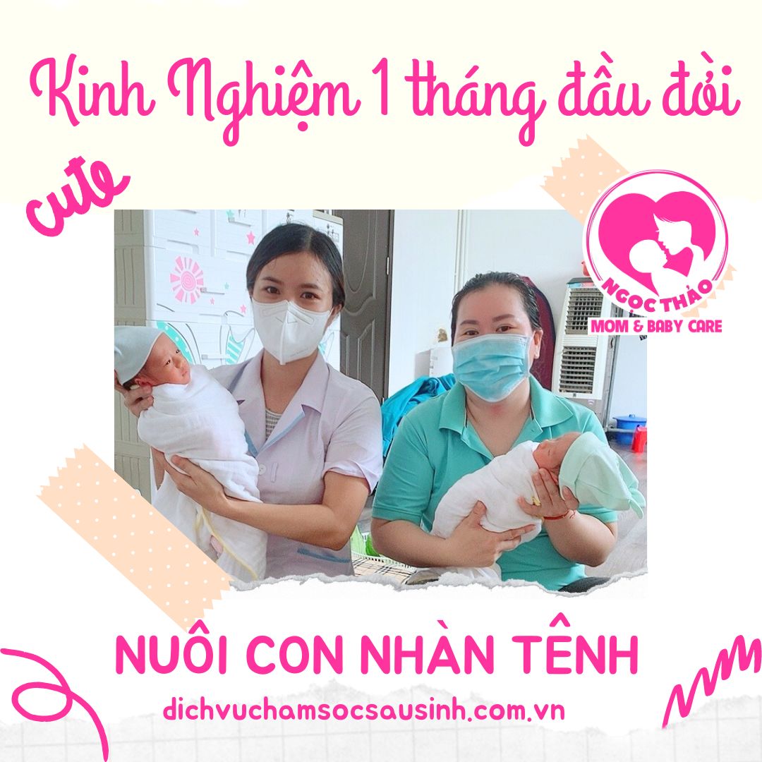 Bí quyết nuôi con 1 tháng đầu đời giúp mẹ nuôi con nhàn tênh