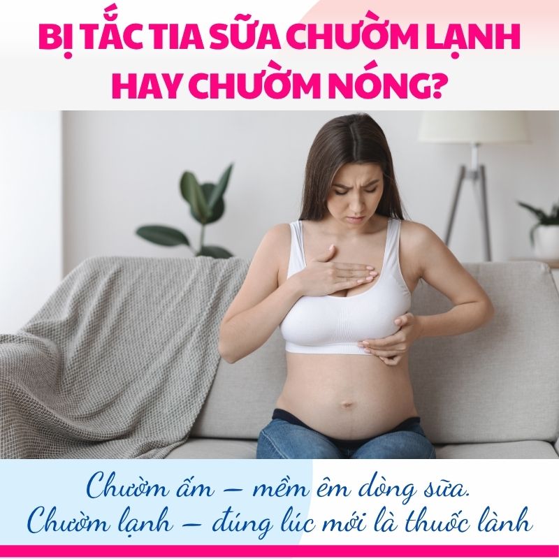 Chườm ấm – mềm êm dòng sữa. Chườm lạnh – đúng lúc mới là thuốc lành