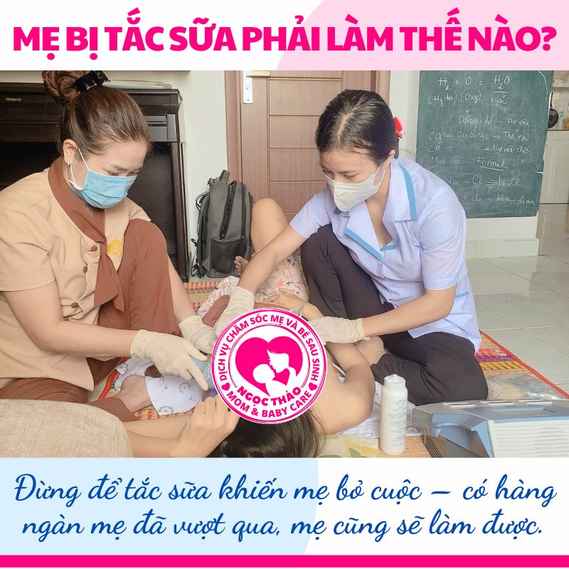 Mẹ bị tắc sữa phải làm thế nào để giảm đau, thông tia sữa nhanh?
