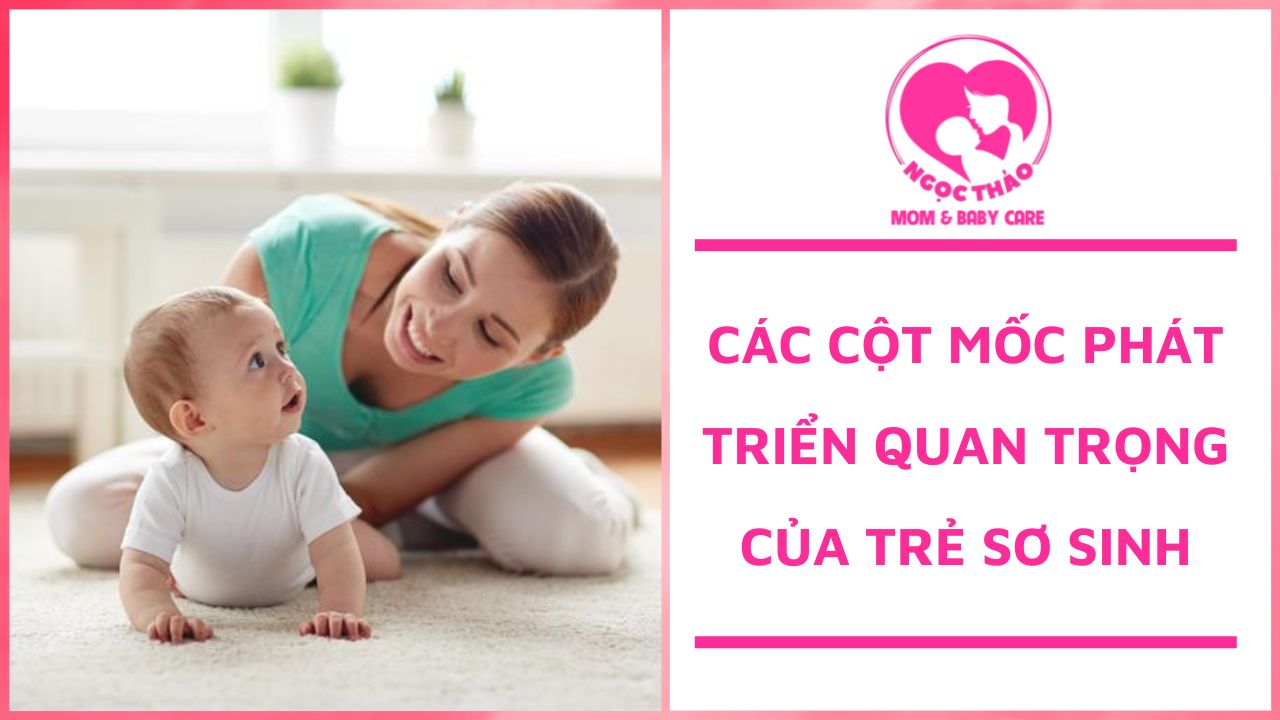 Cột mốc phát triển của trẻ trong năm đầu tiên