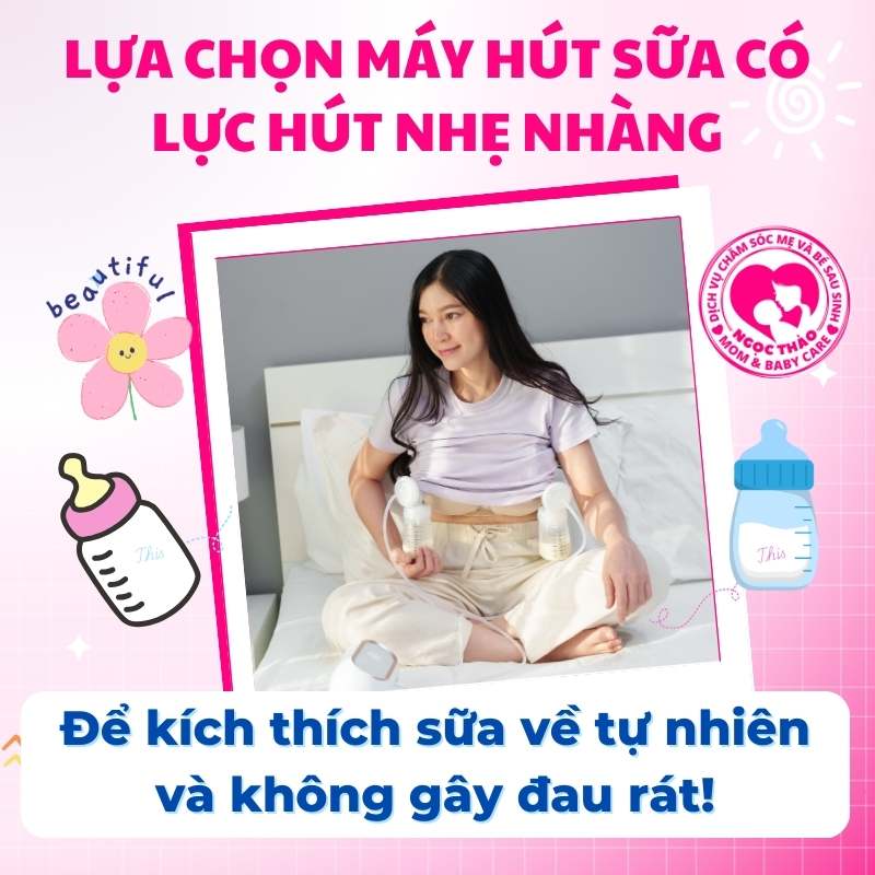 Lựa chọn máy hút sữa phù hợp