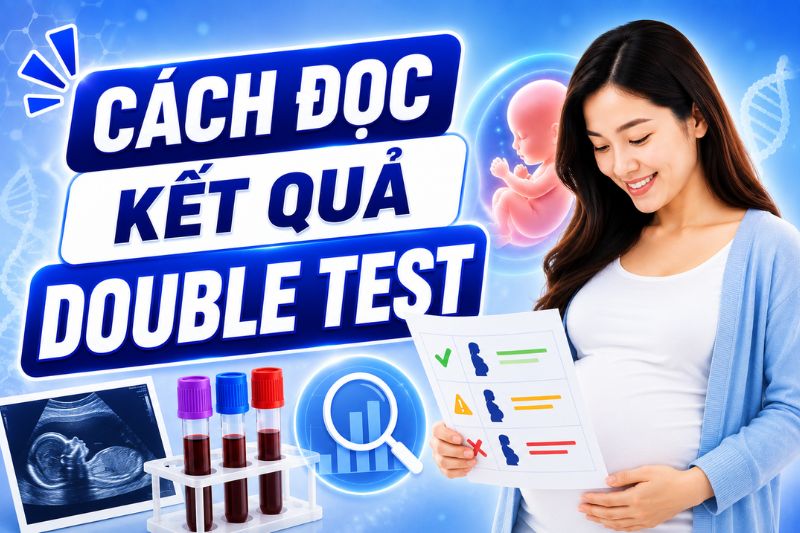 cách đọc kết quả double test