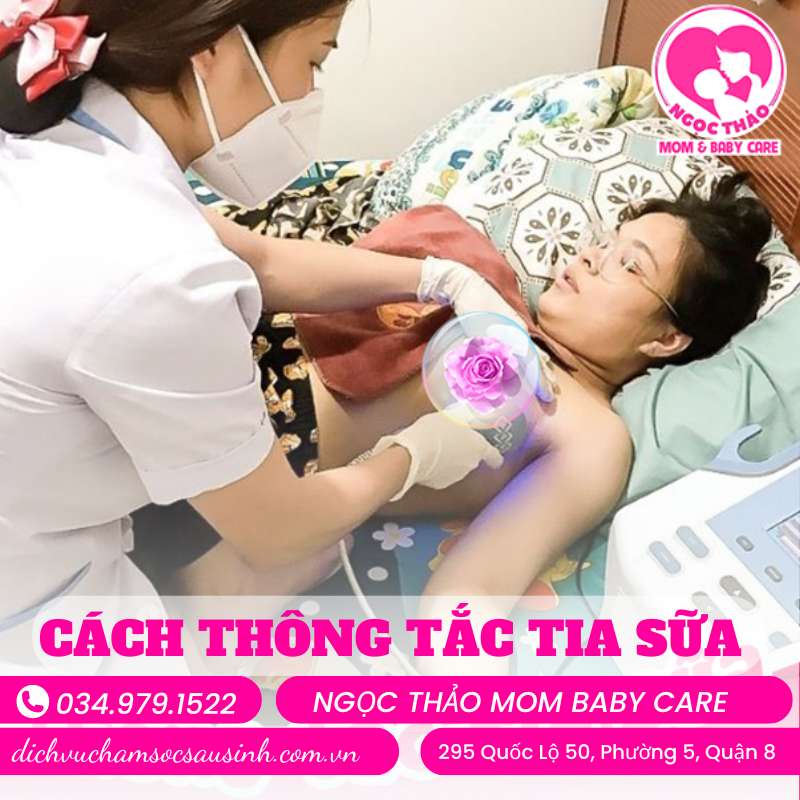 Cách thông tắc tuyến sữa tại nhà hiệu quả