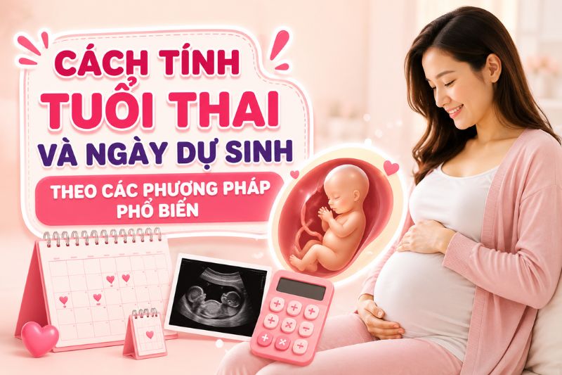 cách tính tuổi thai và ngày dự sinh theo phương pháp phổ biến