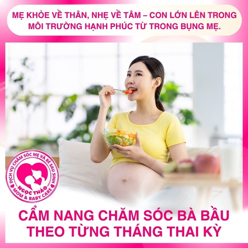 Chăm mẹ bầu không chỉ là cho ăn đủ chất, mà còn là lắng nghe, thấu hiểu và yêu thương mỗi ngày.
