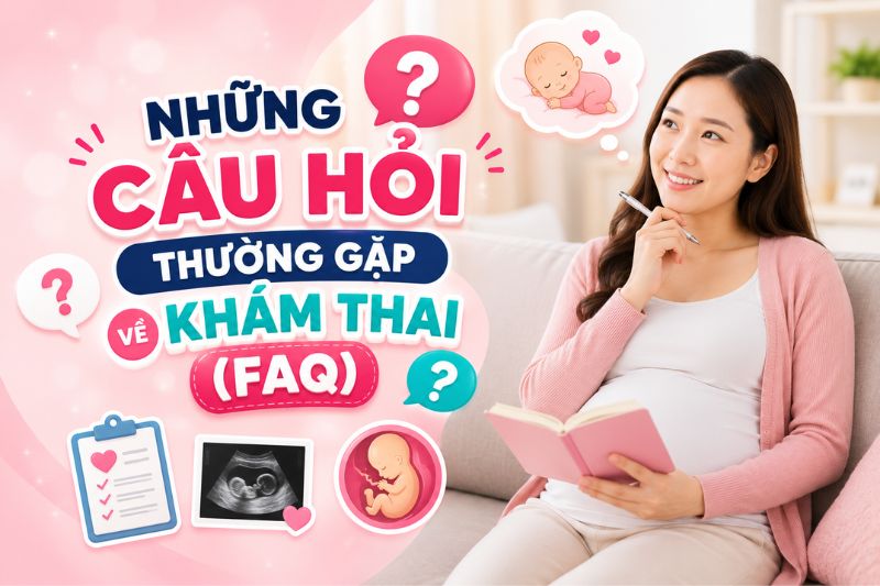 câu hỏi thường gặp khi khám thai