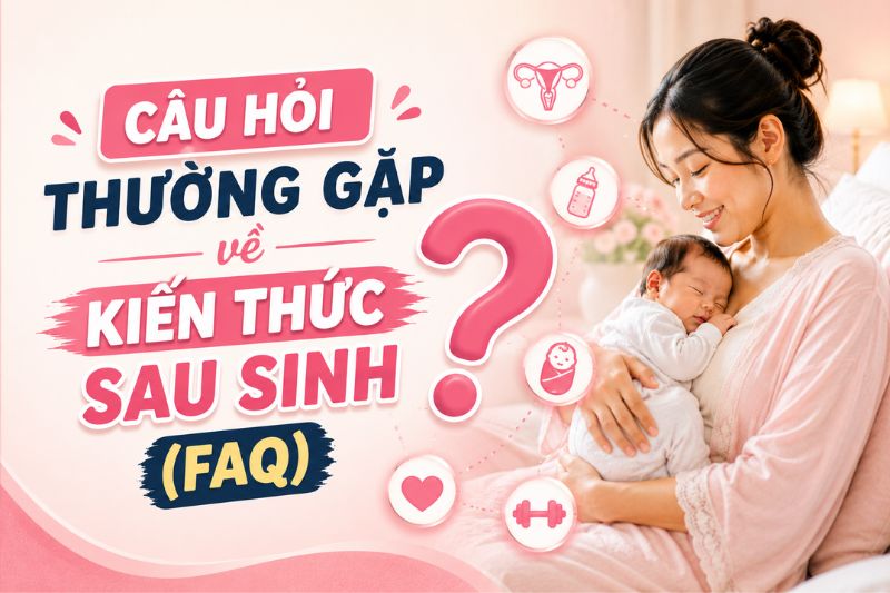 câu hỏi thường gặp về kiến thức sau sinh