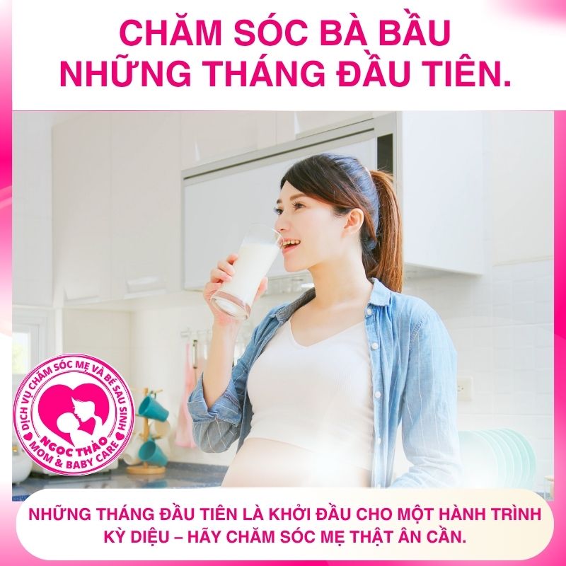 Những tháng đầu tiên là khởi đầu cho một hành trình kỳ diệu – hãy chăm sóc mẹ thật ân cần.