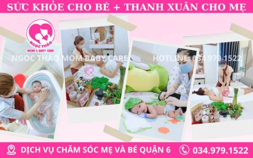 Dịch vụ chăm sóc mẹ và bé sau sinh quận 6