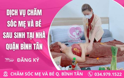 Dịch vụ chăm sóc mẹ và bé sau sinh tại nhà quận Bình Tân