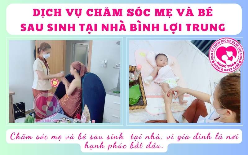Chăm sóc mẹ và bé tại nhà, vì gia đình là nơi hạnh phúc bắt đầu.