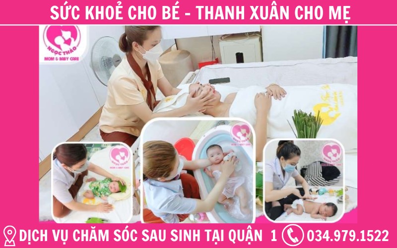 Chăm sóc sau sinh tại nhà quận 1