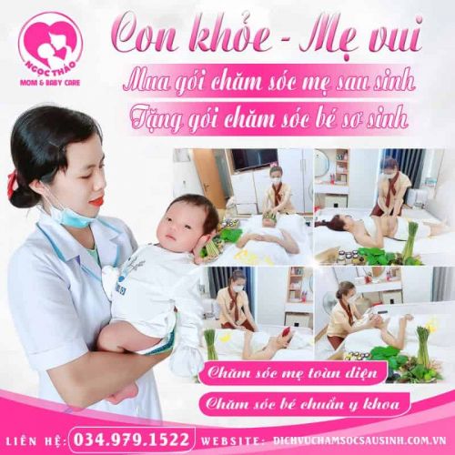 Liên hệ tư vấn đặt lịch tại Ngọc Thảo Mom Baby Care
