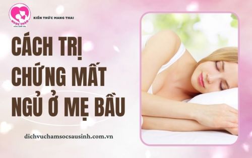 Cách trị chứng khó ngủ ở mẹ bầu.