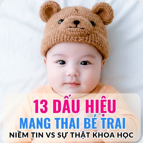 Mang thai bé trai và dấu hiệu theo dân gian