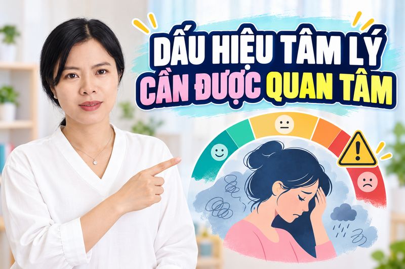dấu hiệu tâm lý cần được quan tâm