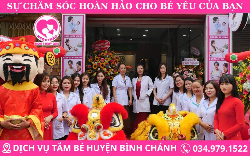 Địa chỉ dịch vụ tắm bé tại nhà huyện Bình Chánh thành Phố Hồ Chí Minh
