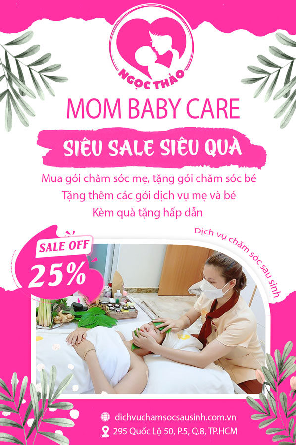 Dịch vụ chăm sóc mẹ và bé sau sinh tại Sài Gòn