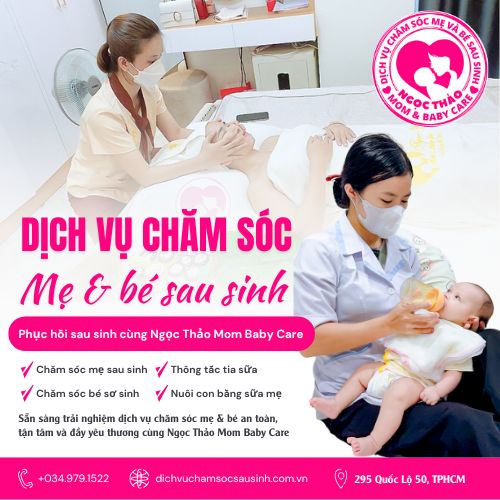 dịch vụ chăm sóc mẹ và bé sau sinh tại nhà