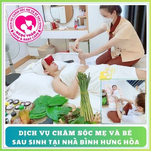 Dịch vụ chăm sóc mẹ và bé sau sinh tại nhà phường Bình Hưng Hòa