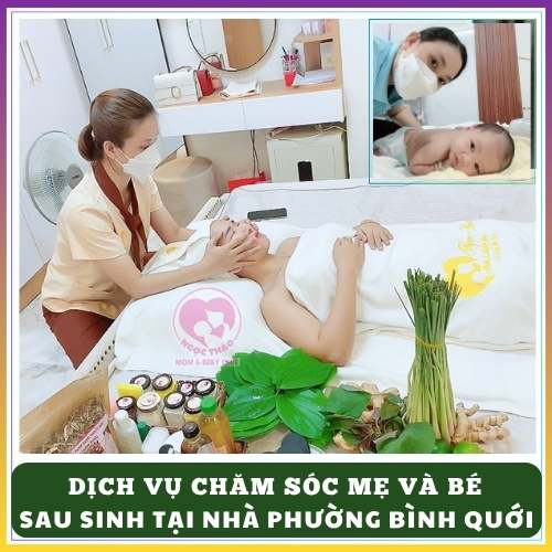 Dịch vụ chăm sóc mẹ và bé sau sinh tại nhà phường Bình Quới