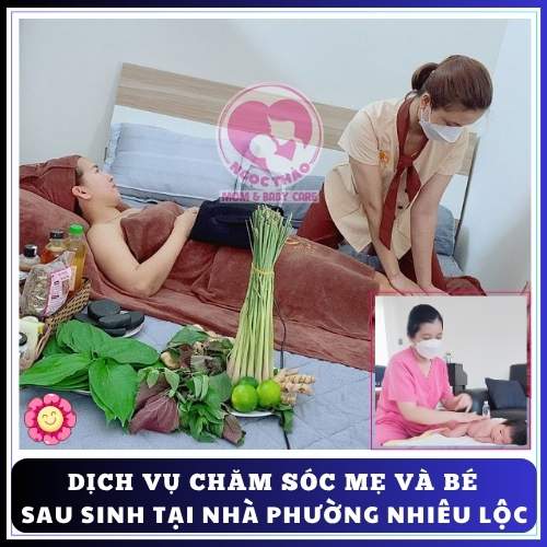 Dịch vụ chăm sóc mẹ và bé sau sinh tại nhà phường Nhiêu Lộc