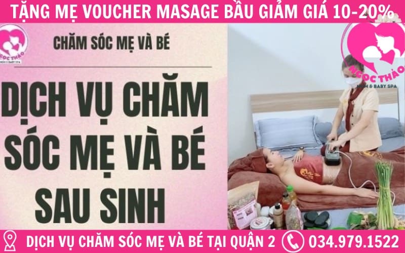 Dịch vụ chăm sóc mẹ và bé sau sinh tại quận 2