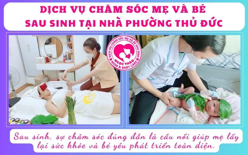Sau sinh, sự chăm sóc đúng đắn là cầu nối giúp mẹ lấy lại sức khỏe và bé yêu phát triển toàn diện.