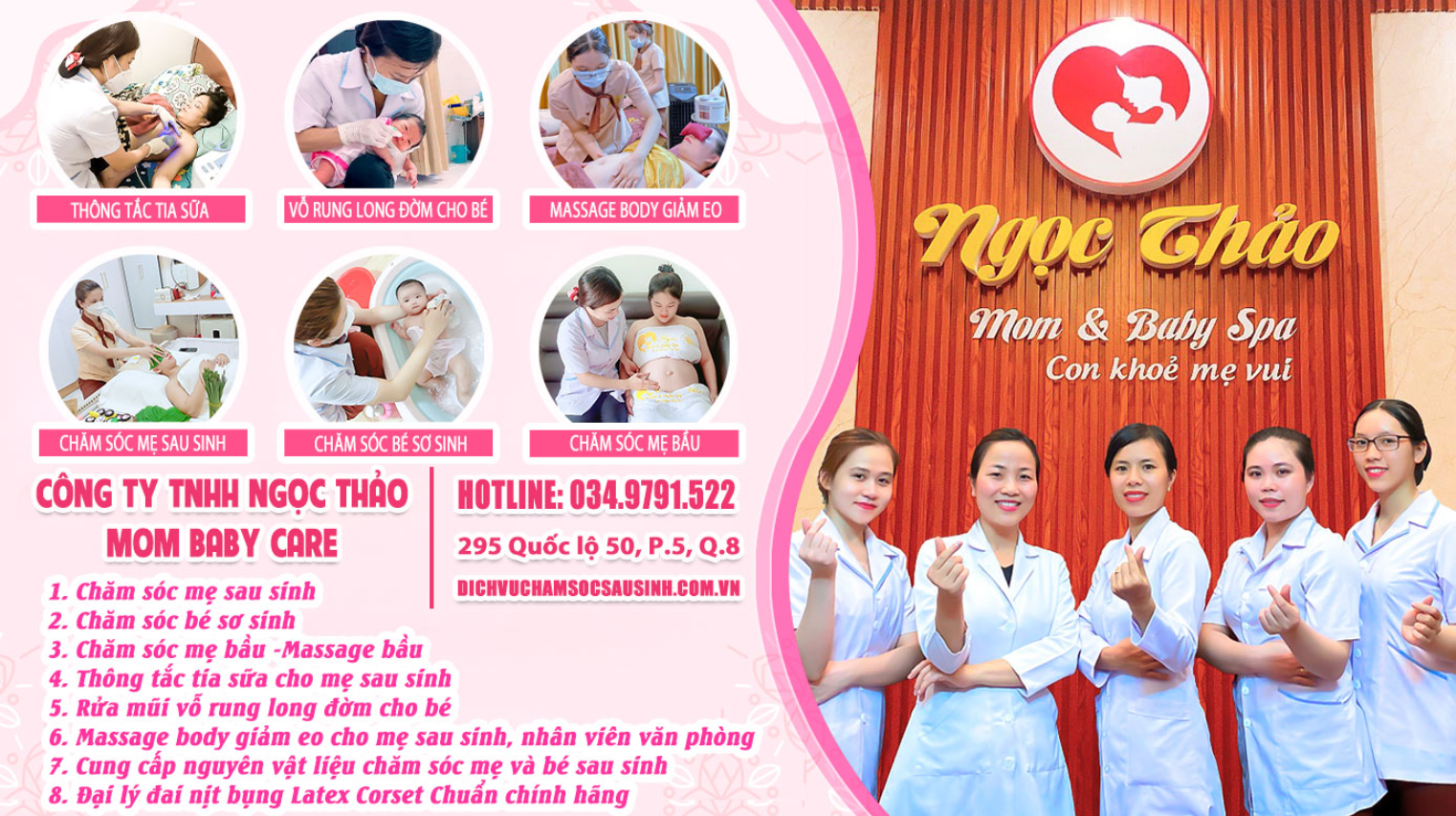 Dịch vụ massage bầu tại nhà quận 9 Ngọc Thảo Mom Baby Care