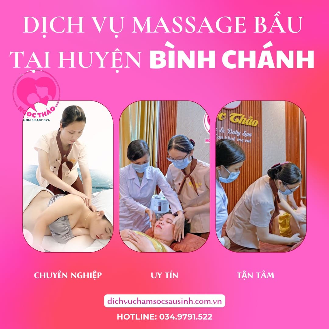 Dịch vụ massage bầu tại huyện Bình Chánh Tp Hồ Chí Minh