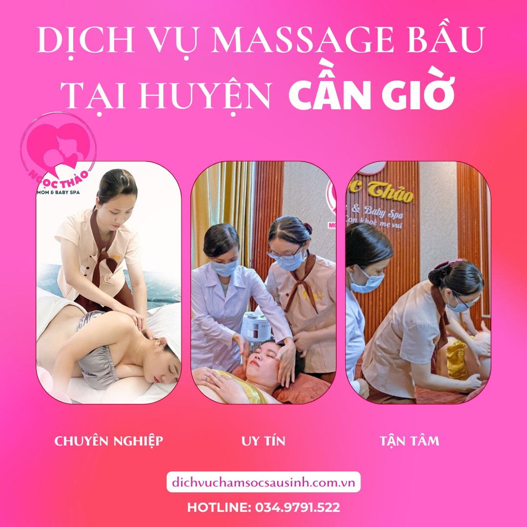 Dịch vụ massage bầu tại huyện Cần Giờ Tp Hồ Chí Minh