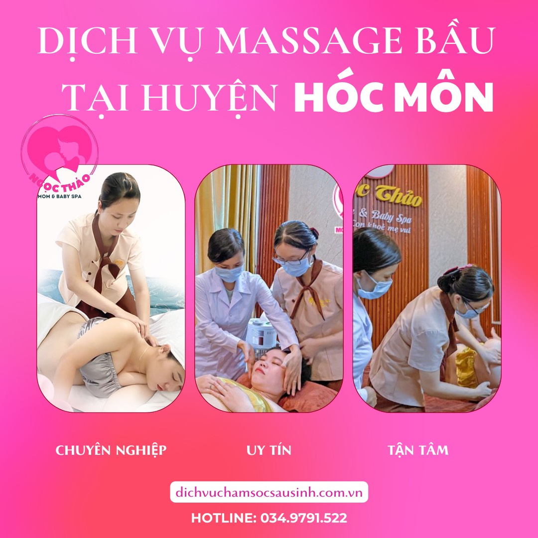Dịch vụ massage bầu tại huyện Hóc Môn Tp Hồ Chí Minh