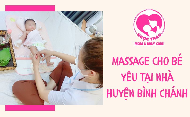 Dịch vụ massage tắm bé tại nhà huyện Bình Chánh