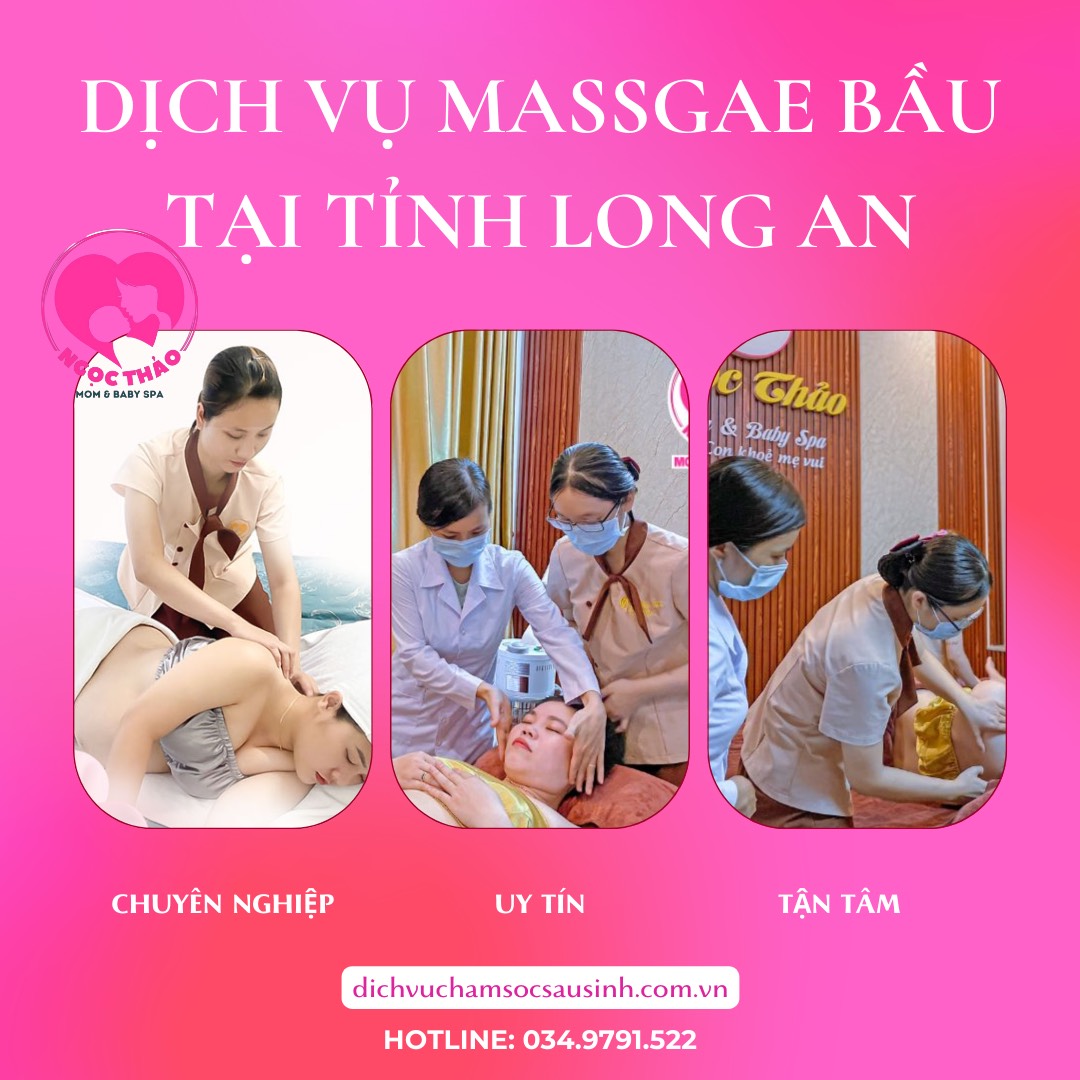 Dịch vụ massage mẹ bầu tại tỉnh Long An