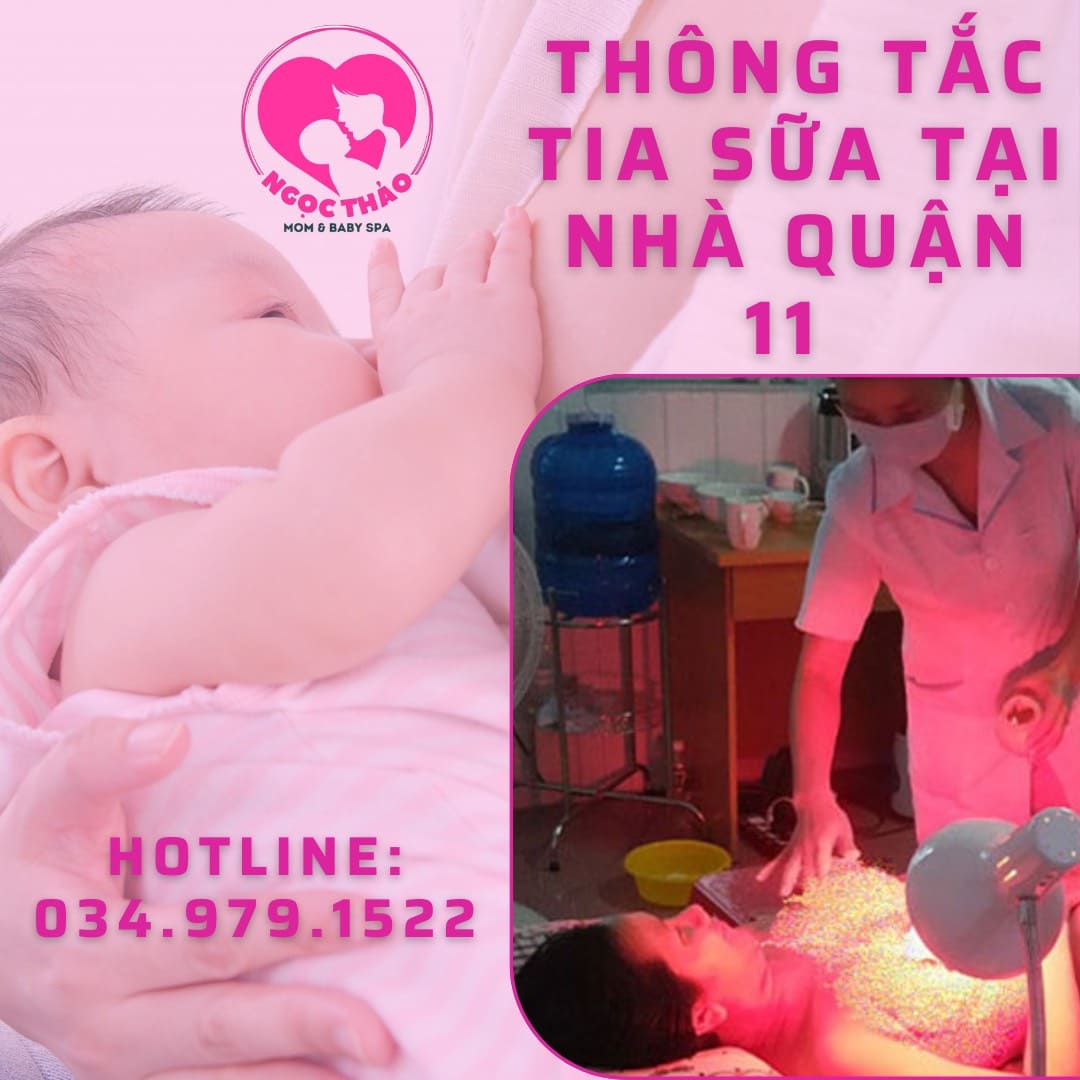 Dịch vụ thông tắc tia sữa tại nhà Quận 11