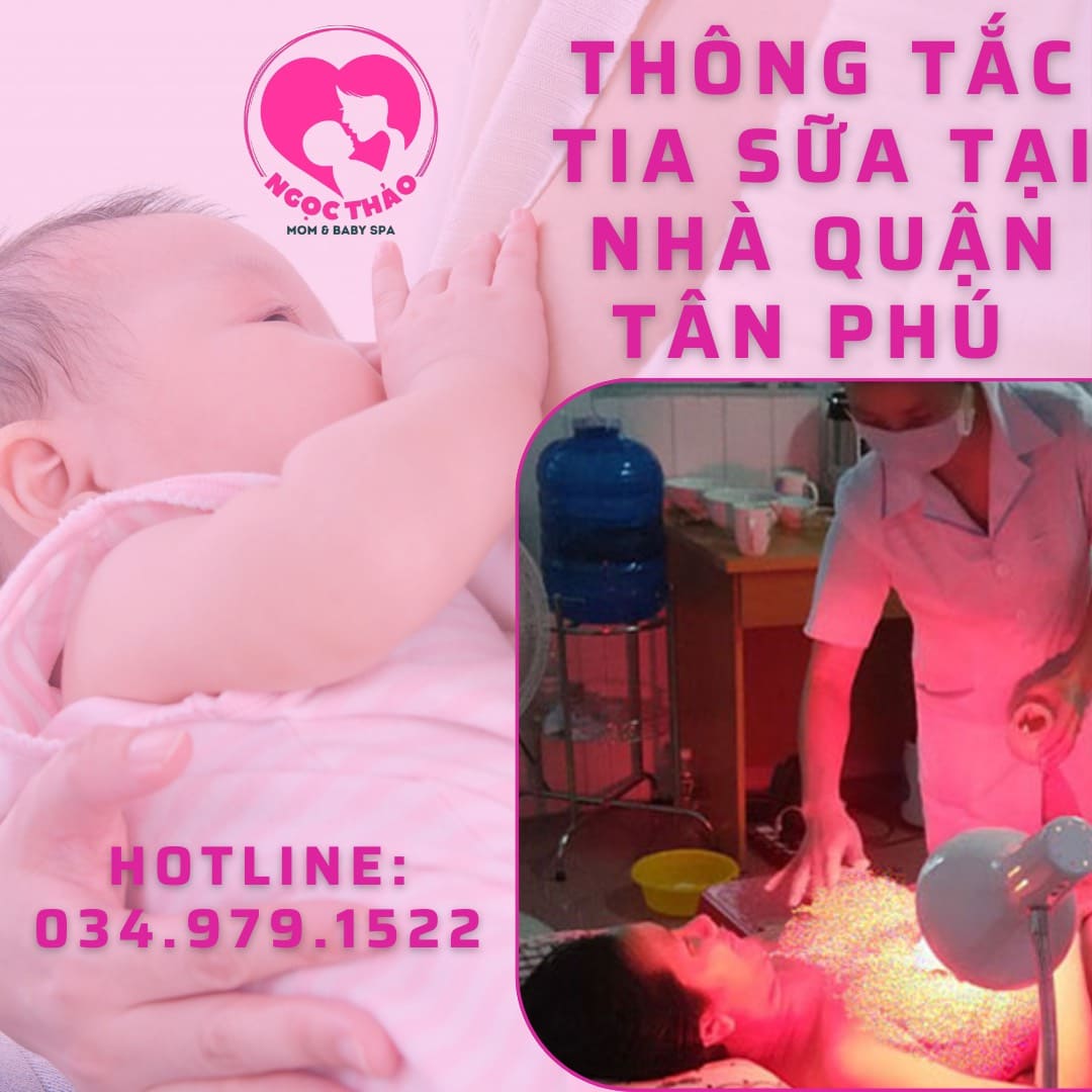 Dịch vụ thông tắc tia sữa tại nhà Quận Tân Phú