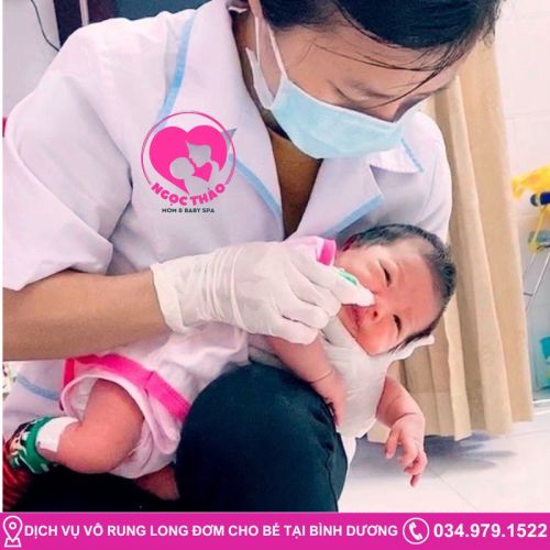 Dịch vụ vỗ rung long đờm cho bé tại Bình Dương