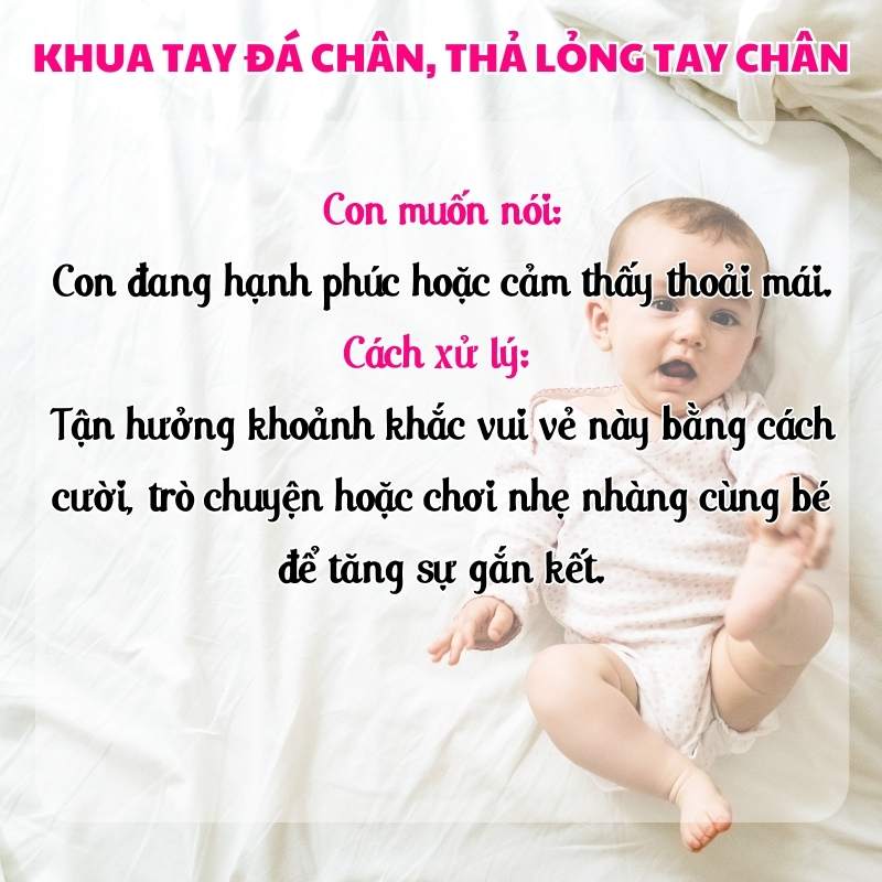 Khi nào thì trẻ thấy vui vẻ và thoải mái?