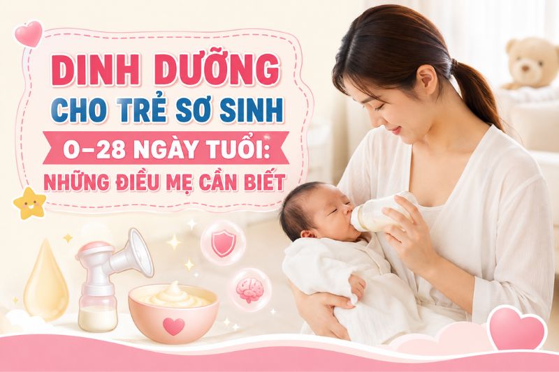 dinh dưỡng cho trẻ sơ sinh