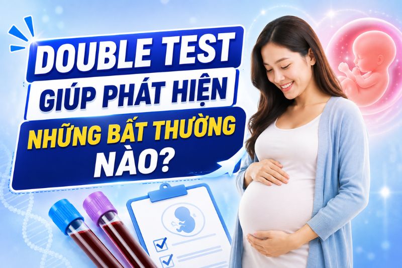 double test giúp phát hiện những bất thường nào