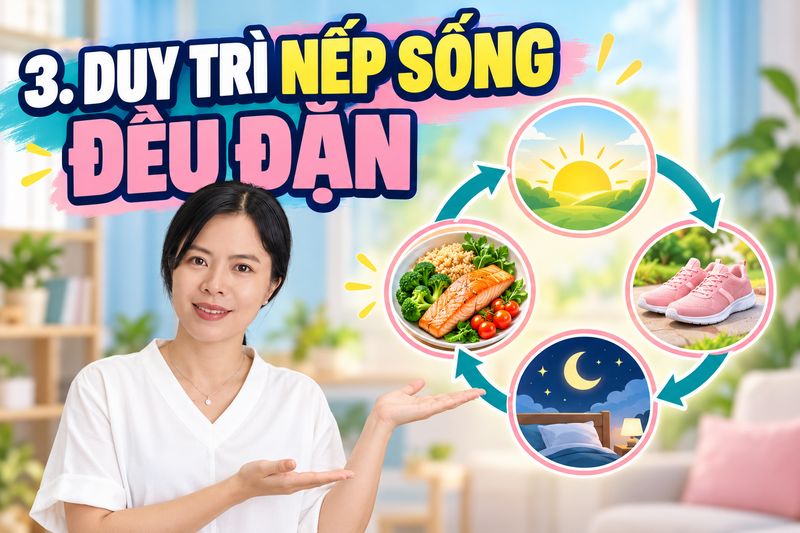 duy trì nếp sống lành mạnh