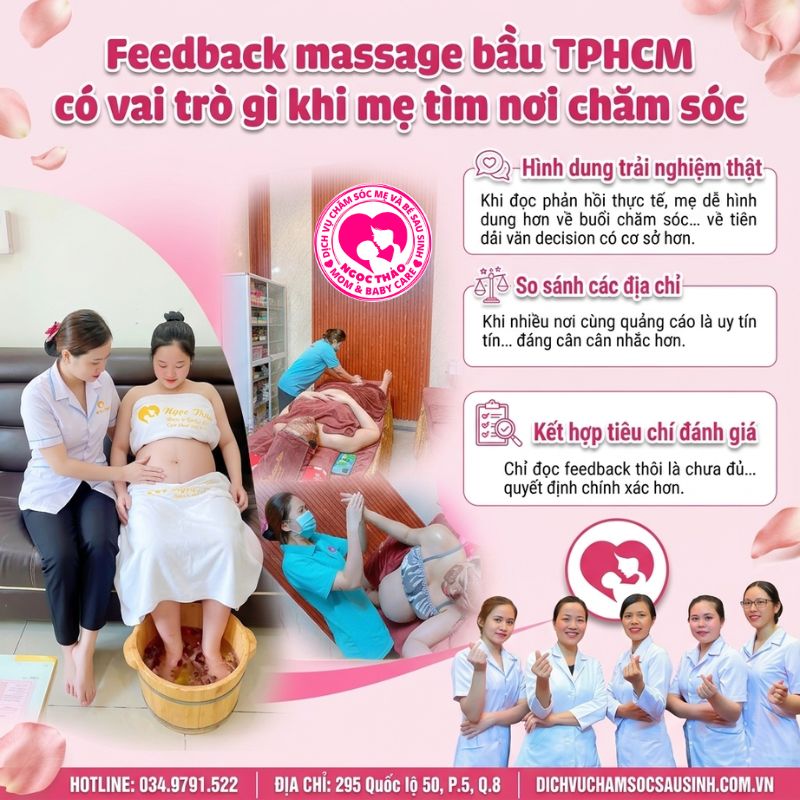 feedback dịch vụ massage bầu tphcm