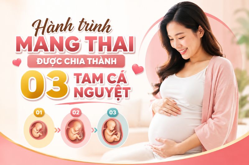 hành trình mang thai qua 3 tam cá nguyệt