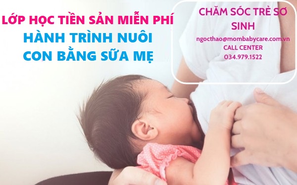 Học tiền sản: Chủ đề nuôi con bằng sữa mẹ